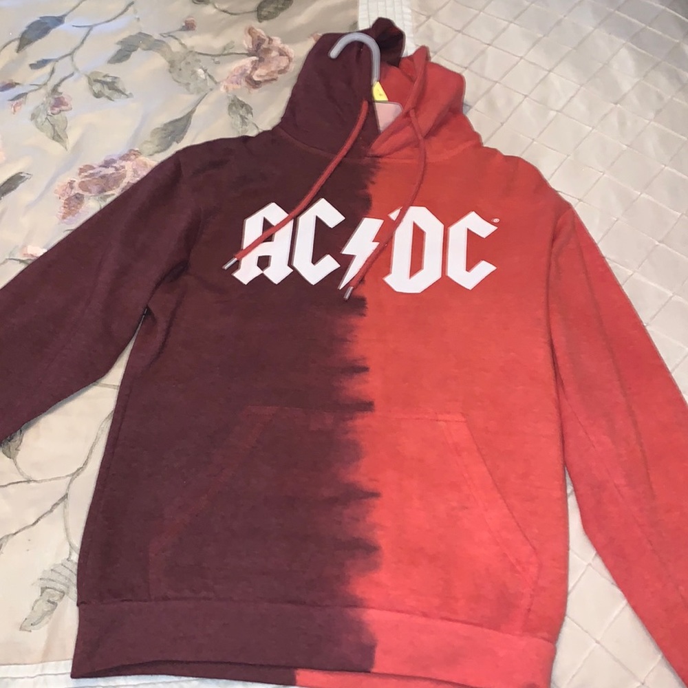 Pink/Red AC/DC Hoodie